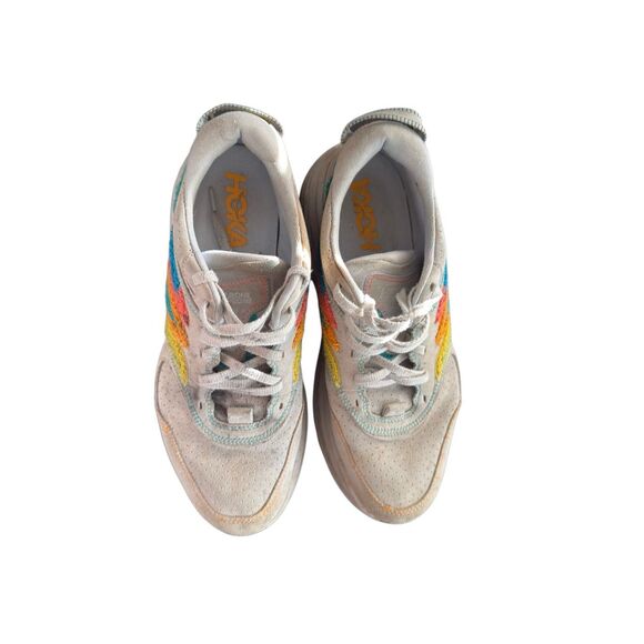 RARE Hoka One One Bondi L Embroidery Pack Arctic Ice Atlantis Men’s 13 Womens 14 - Picture 6 of 7